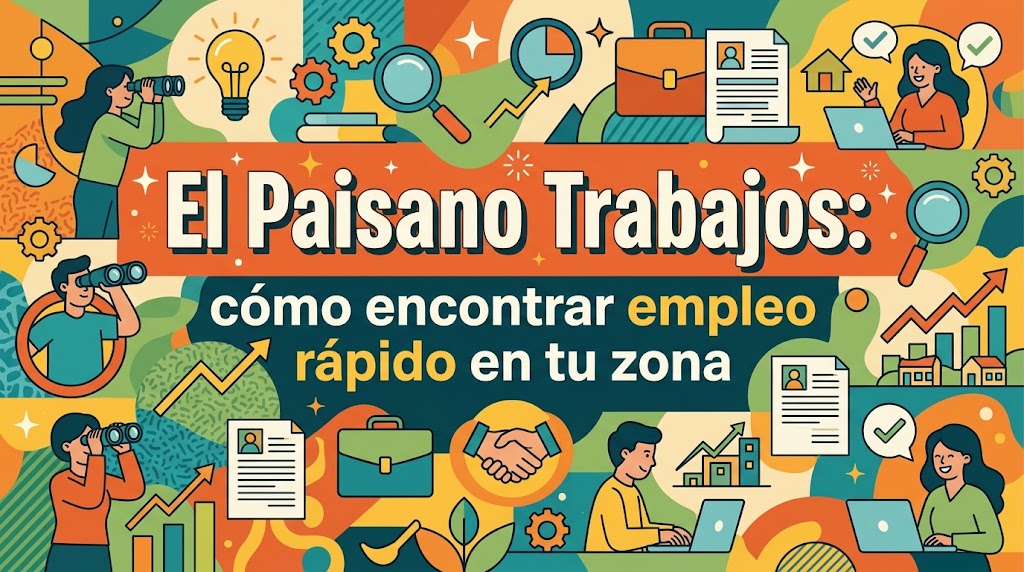 El Paisano Trabajos: cómo encontrar empleo rápido en tu zona